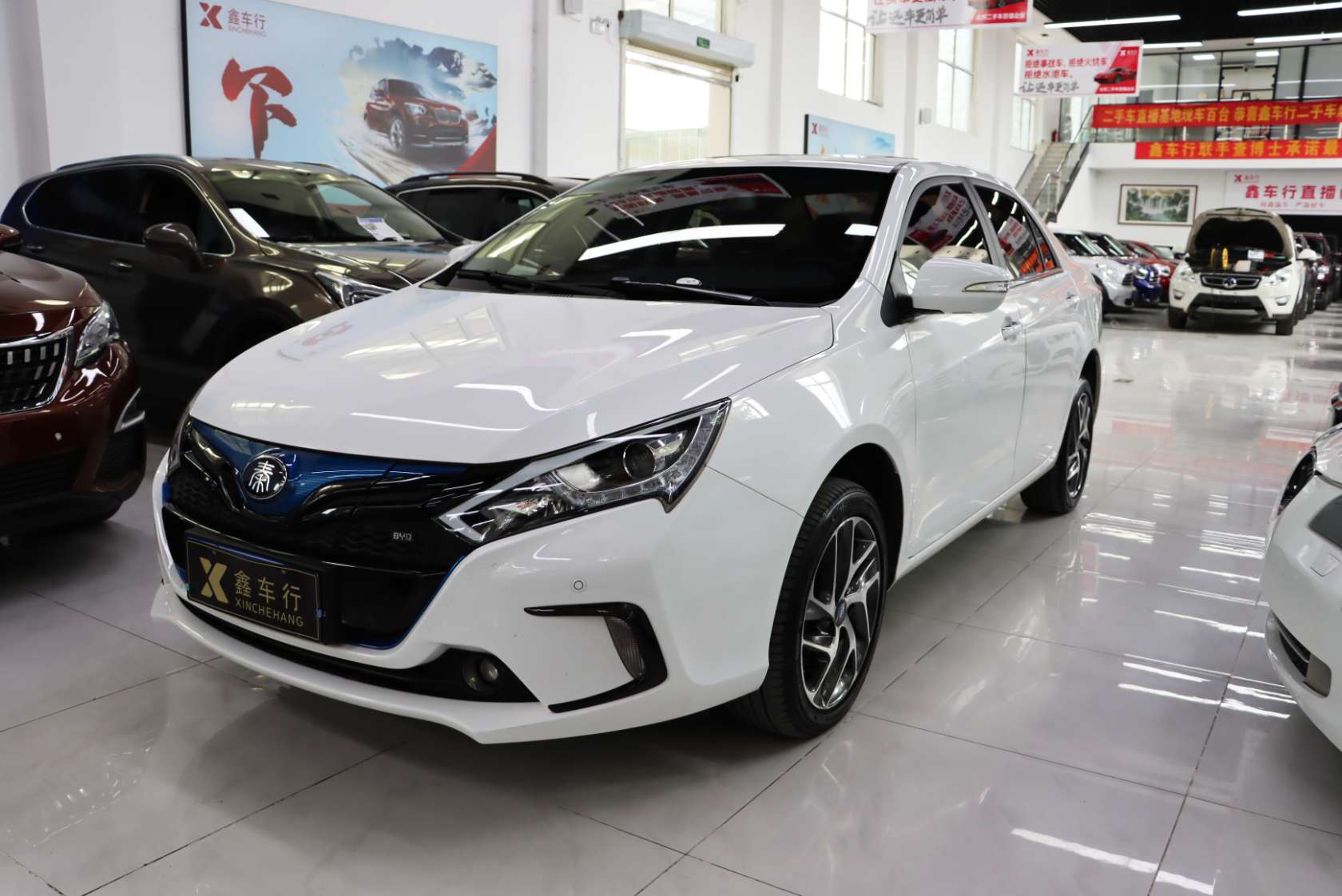 2017 BYD Qin EV300 Exclusive Edition - 2017 Sedan, pre-owned car for export from China