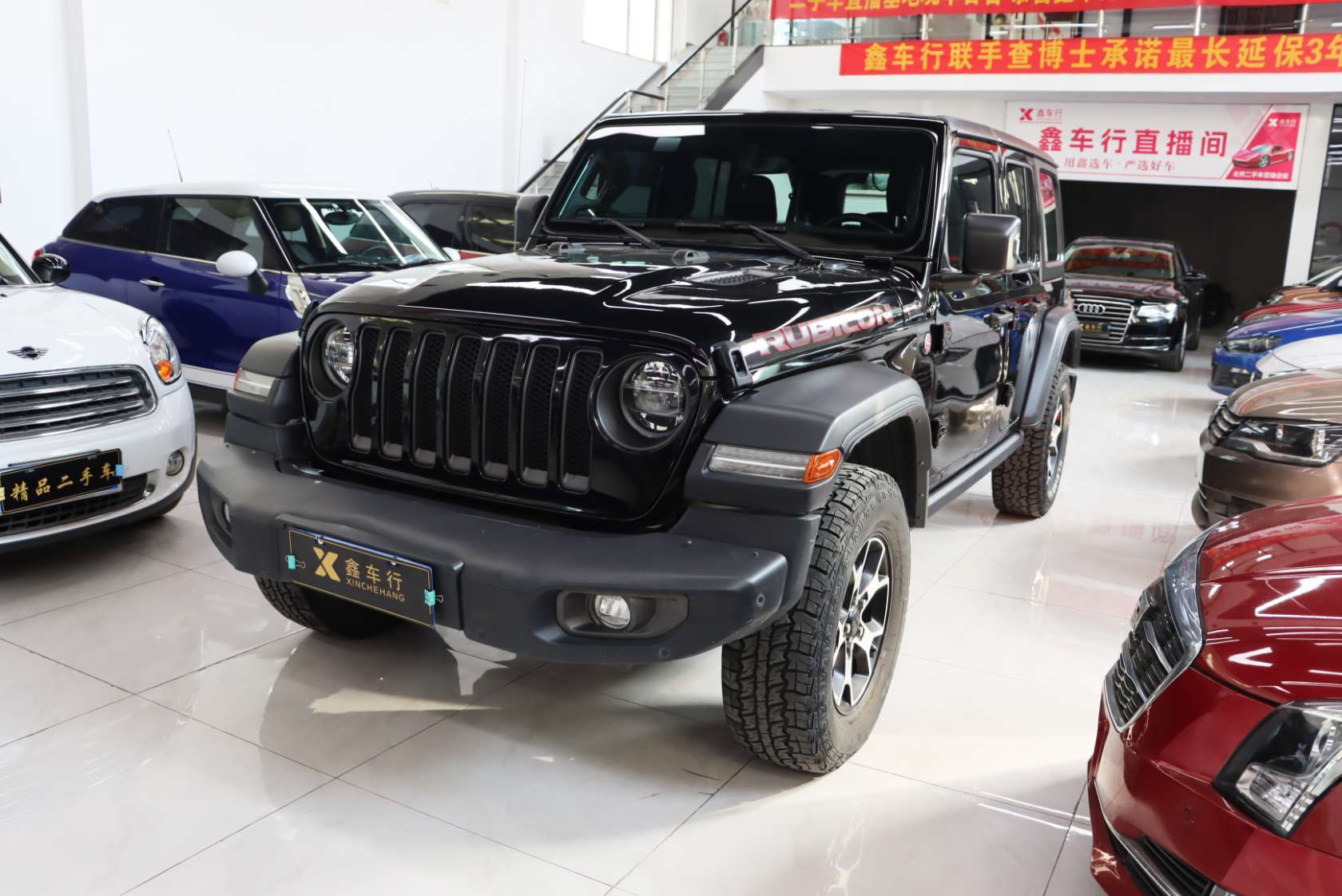 2022 Jeep Wrangler 2.0T High Altitude 4-Door - 2022 SUV, pre-owned car for export from China