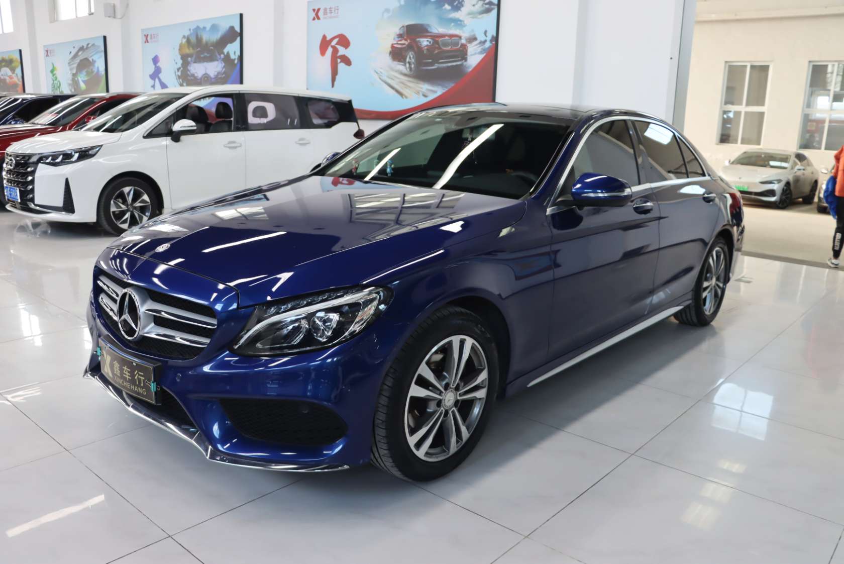 2015 Mercedes-Benz C-Class Facelift C 200 L Sport Edition - 2015 Sedan, pre-owned car for export from China