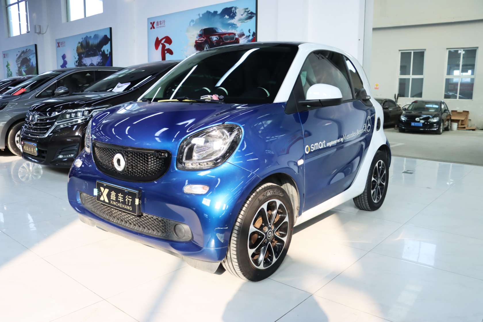 2015 smart fortwo 1.0L 52 kW Hardtop Passion Edition - 2015 Hatchback, pre-owned car for export from China