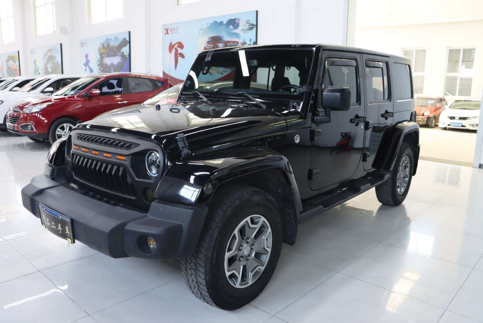 2015 Jeep Wrangler 3.0L Sahara 4-Door Shuxiang Edition - 2015 SUV, pre-owned car for export from China