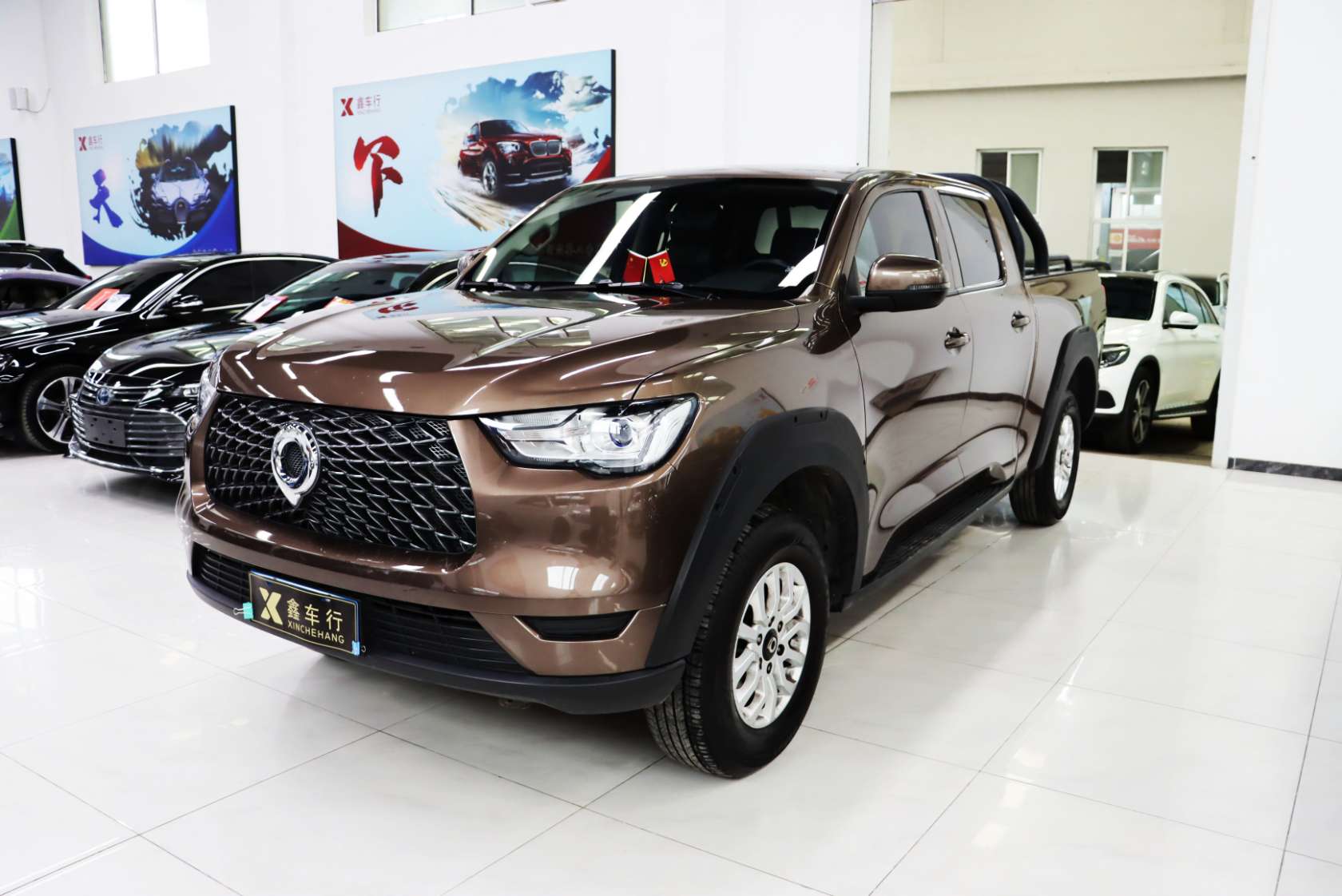 2019 Great Wall Poer 2.0T Commercial Edition Automatic Petrol 2WD Elite Edition Long Bed GW4C20B - 2019 Pickup, pre-owned car for export from China