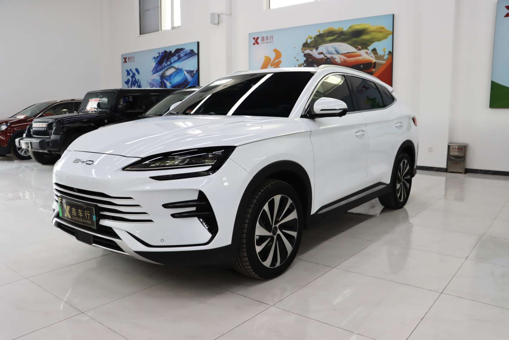 2024 BYD Song PLUS New Energy Glory Edition DM-i 110km Flagship PLUS - 2024 SUV, pre-owned car for export from China