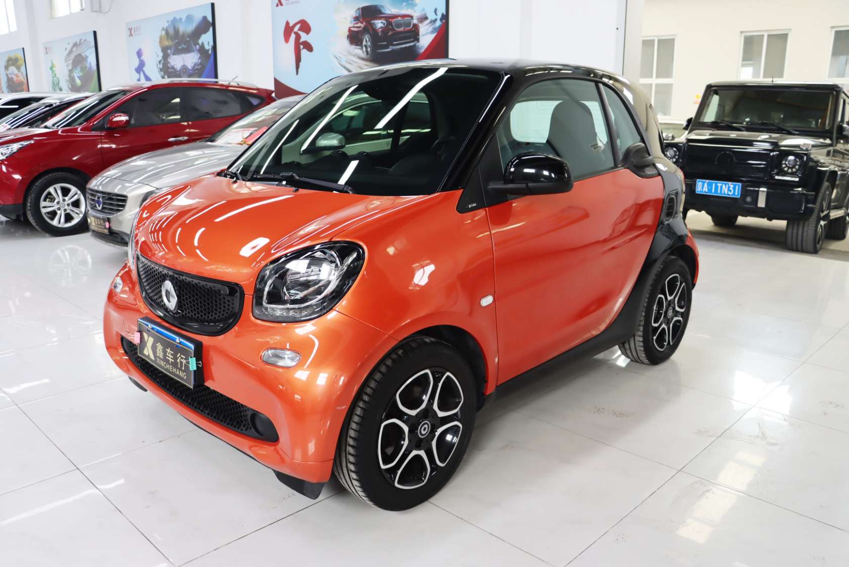 2016 smart fortwo 0.9T 66 kW Hardtop Pioneer Edition - 2016 Hatchback, pre-owned car for export from China