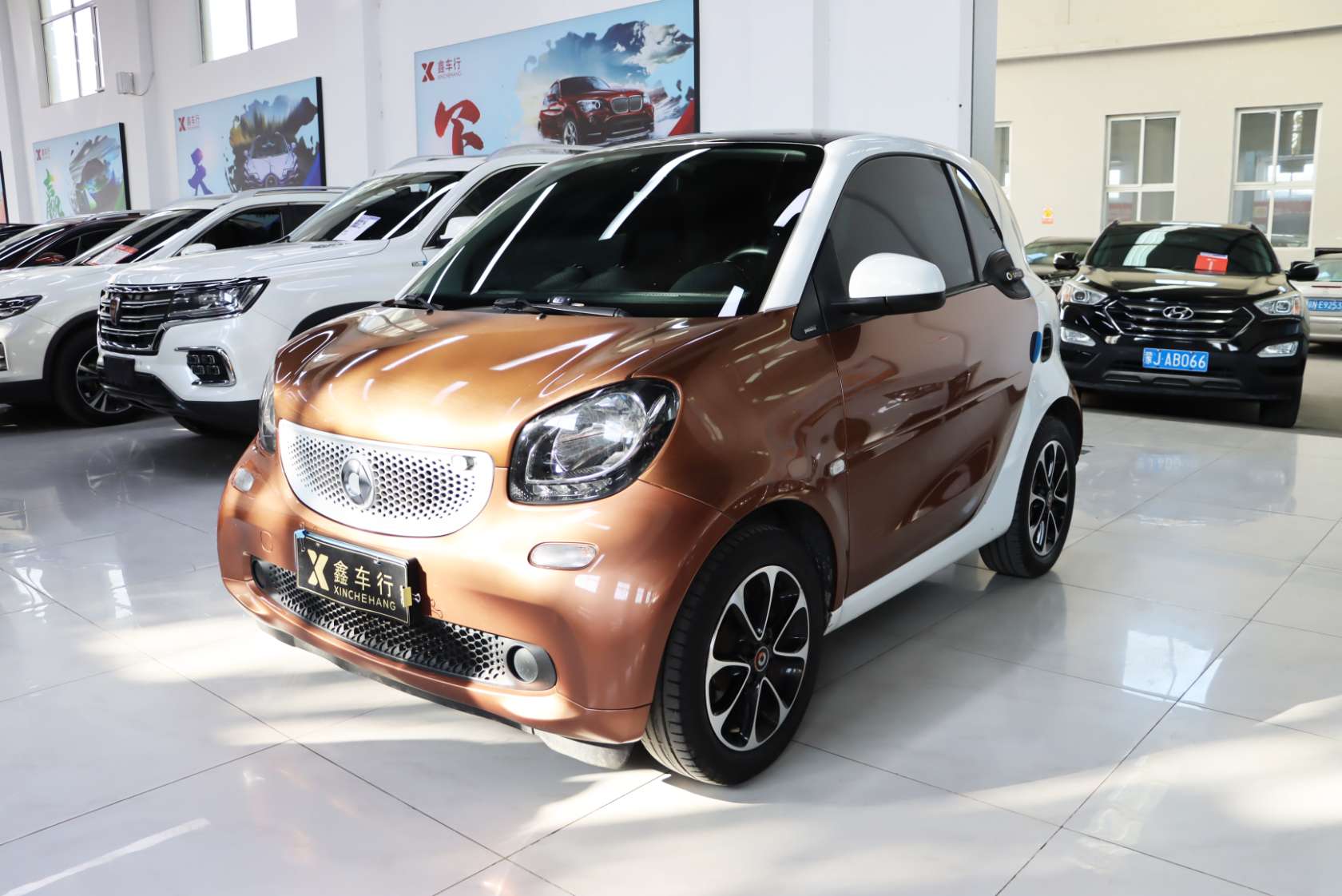 2015 smart fortwo 1.0L 52 kW Hardtop Passion Edition - 2015 Hatchback, pre-owned car for export from China