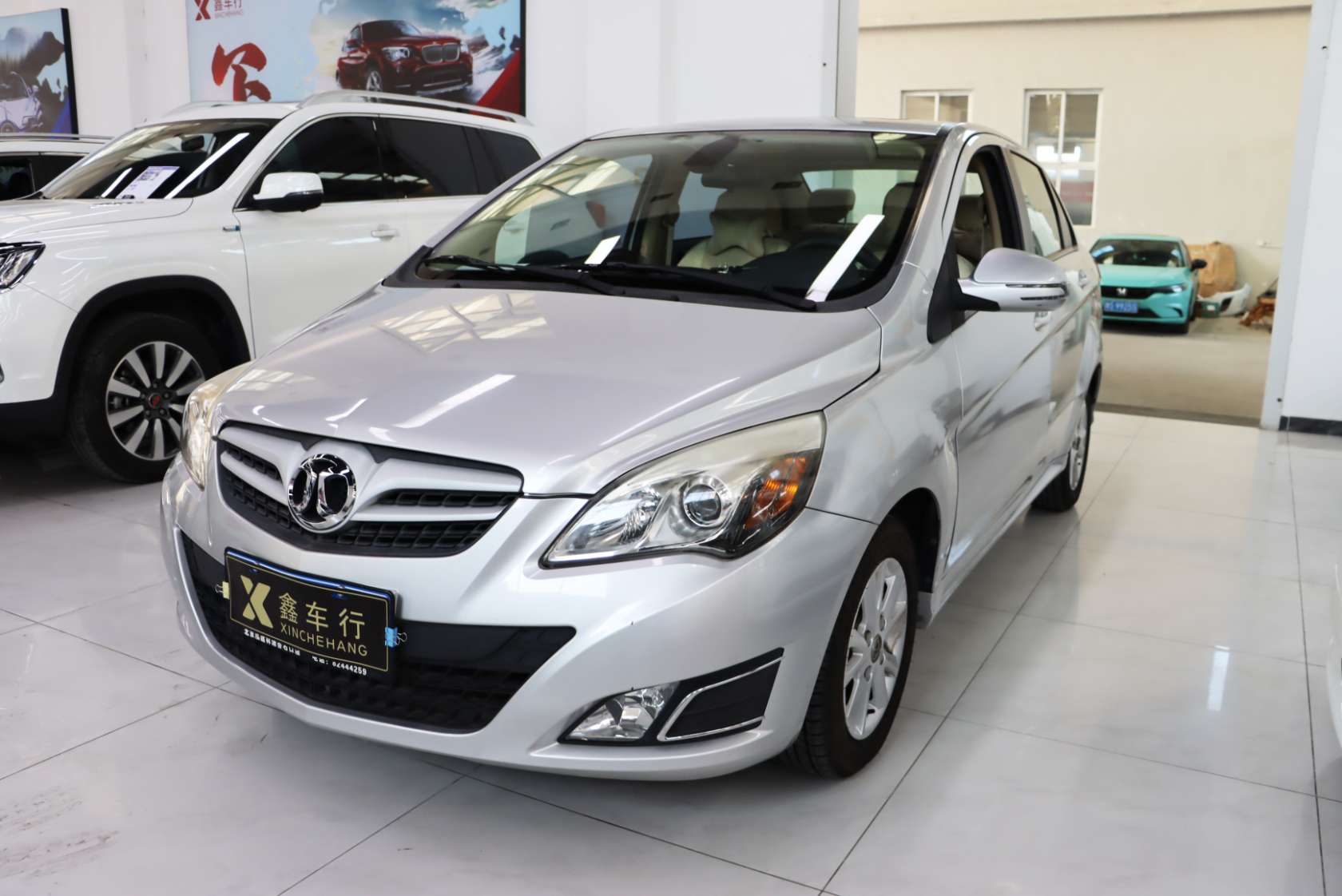 2013 BAIC BJ E-Series Sedan 1.5L Automatic Leshang Edition - 2013 Sedan, pre-owned car for export from China