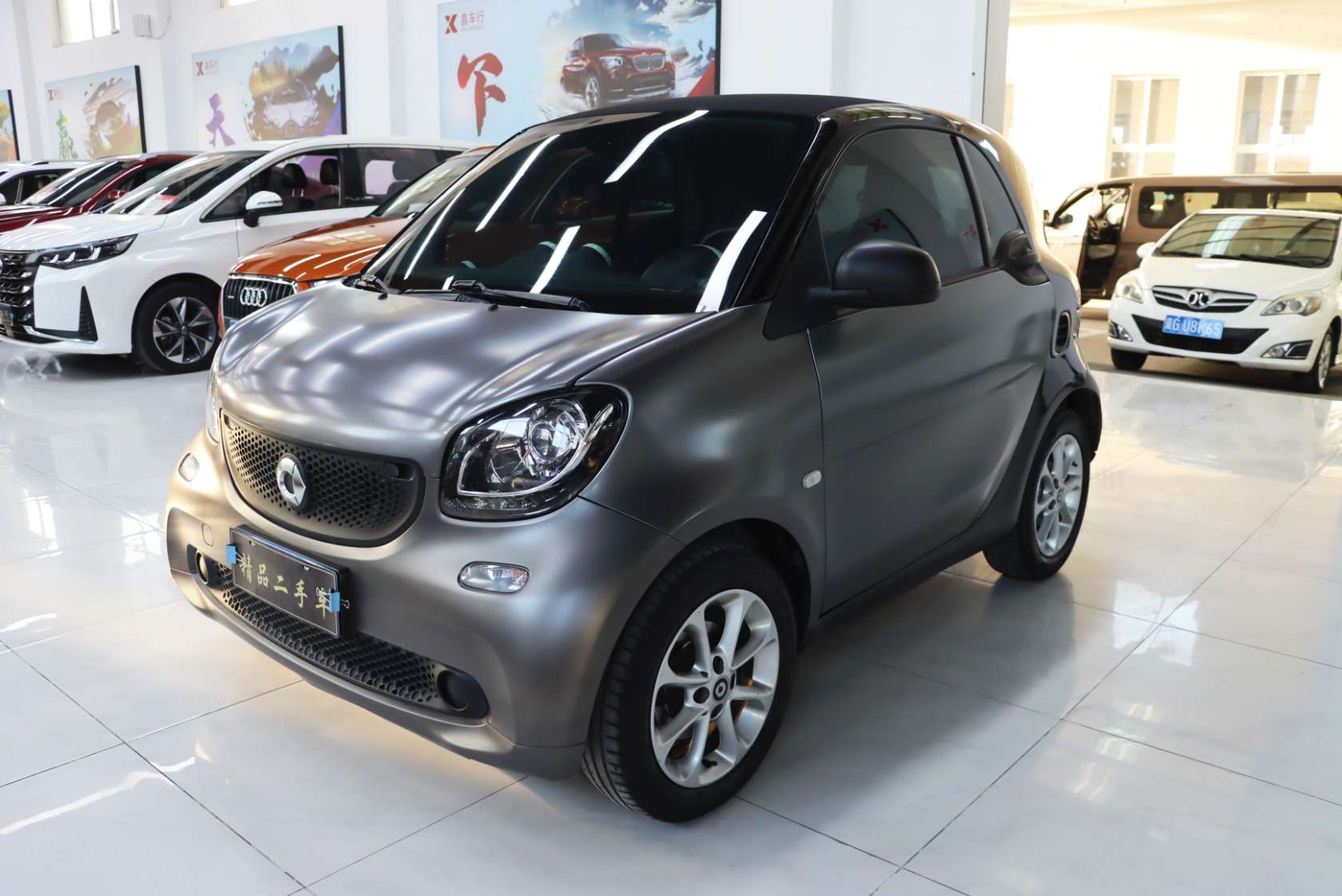 2015 smart fortwo 1.0L 52 kW Hardtop Agile Edition - 2015 Hatchback, pre-owned car for export from China