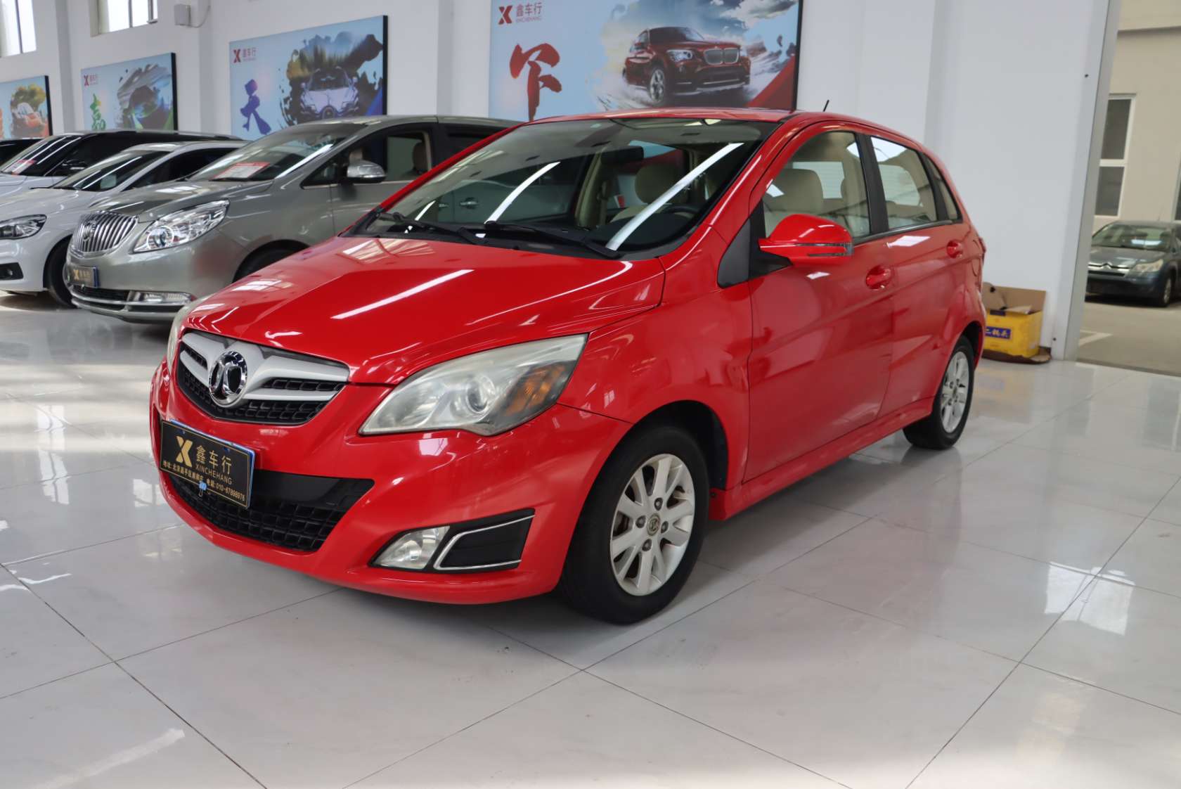 2012 BAIC E Series Hatchback 1.5L Automatic Leshang Edition - 2012 Sedan, pre-owned car for export from China