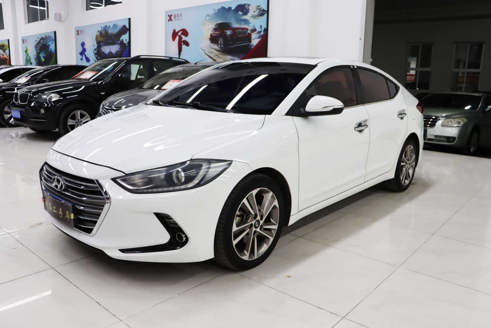 2018 Hyundai Elantra Lingdong 1.6L Automatic 15 Anniversary Special Edition - 2018 Sedan, pre-owned car for export from China