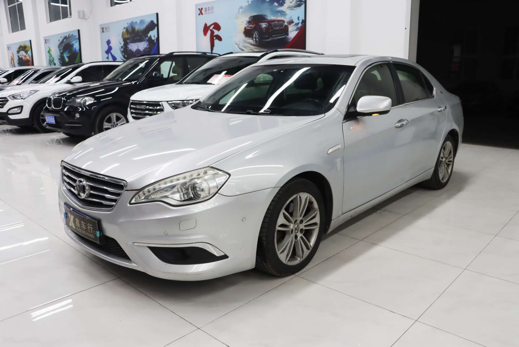 2013 BAIC Senova D 70 2.3T Luxury Edition - 2013 Sedan, pre-owned car for export from China