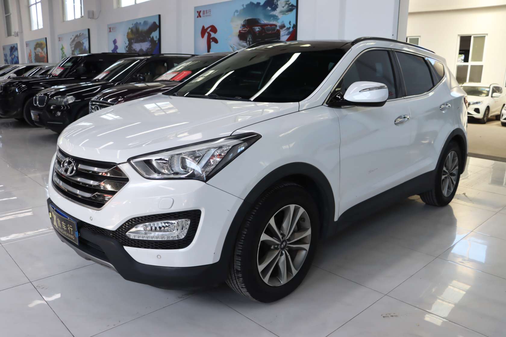 2013 Hyundai Santa Fe 2.0T Automatic 4WD Top Edition - 2013 SUV, pre-owned car for export from China